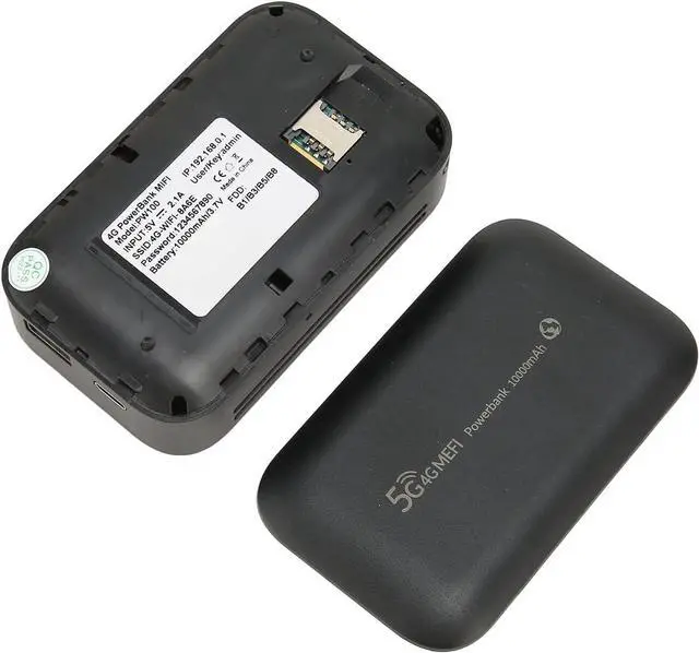Alt view image 5 of 7 - Jopwkuin 4G Wireless Router, Portable 4G WiFi Router 10000mAh Battery 2.4GHz for Desktop