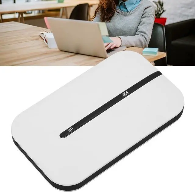 Alt view image 5 of 7 - 4G WiFi Router, Portable 2.4GHz Mobile Hotspot Device with SIM Card Slot, Connects Up to 10 Devices, Secure Wireless Network Anywhere