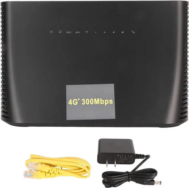 Alt view image 4 of 7 - 4G Wireless Router, 300Mbps 4G LTE Router with SIM Card Slot, Up to 32 Devices Connection, Compatible with America Europe Asia Africa Southeast Asia SIM Card Band (US Plug