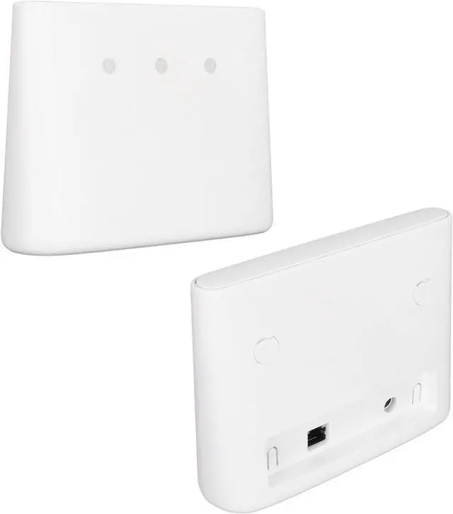 Alt view image 3 of 7 - GLOGLOW 4G WiFi Router, Mobile WiFi Hotspot Dual 300Mbps Antenna Ports for Travel (US Plug)