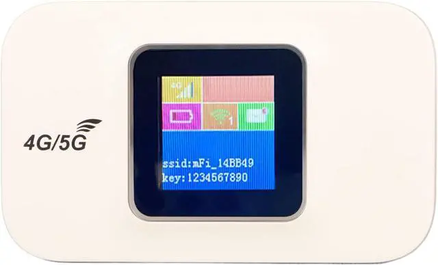 Main image of Septpenta 4G LTE Travel WiFi Router, Micro SIM Card Slot, Support B1 / B3, B5 / B7 / B8 / B20 B28 / B38 / B40 / B41 Portable WiFi Router Hotspot Devices for Travel, Vacation
