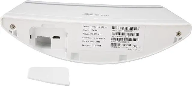Alt view image 6 of 7 - 4G LTE CPE Router, 4G FDD LTE Router with 3 Internet Interfaces, 300Mbps WiFi Router with WAN LAN for Windows,for OS X,for Linux,for Android(US Plug)