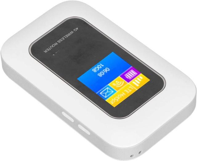 Modem Mobile Wifi Lte 4G/5G Jusqu'À 150Mbps 1500 Mah - Blanc