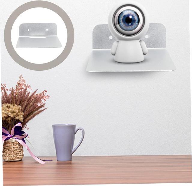 Alt view image 4 of 7 - Holibanna 4pcs Router Rack Out Door Camera Routers Webcam Stand Wall Mount Outdoor Bracket Router Storage Holder Wall-Mounted Router Rack Home Supplies Camera Bracket Storage