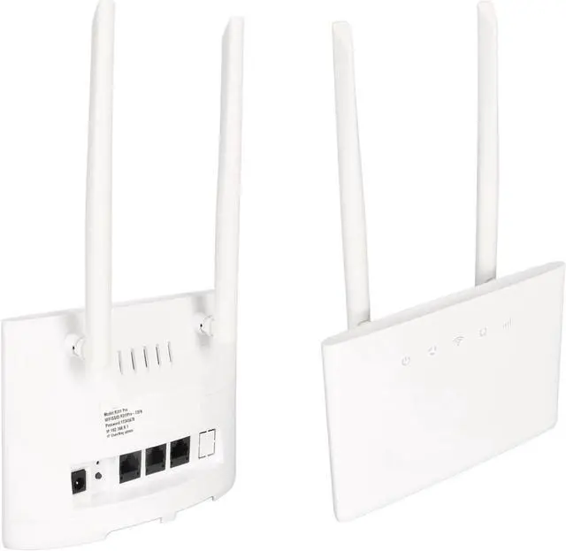 Alt view image 4 of 7 - 4G LTE CPE WiFi Router, ABS White 4G LTE Modem Up to 300Mbps 100-240V for Asia for Tablet (US Plug)