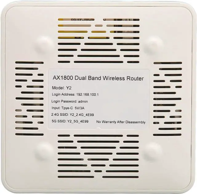 Alt view image 6 of 7 - WiFi 6 Router, High Speed 1775Mbps Wireless Router Support WAN LAN Port Multiple Devices, 5G Mobile WiFi Hotspot, Access Control, Supports Guest WiFi