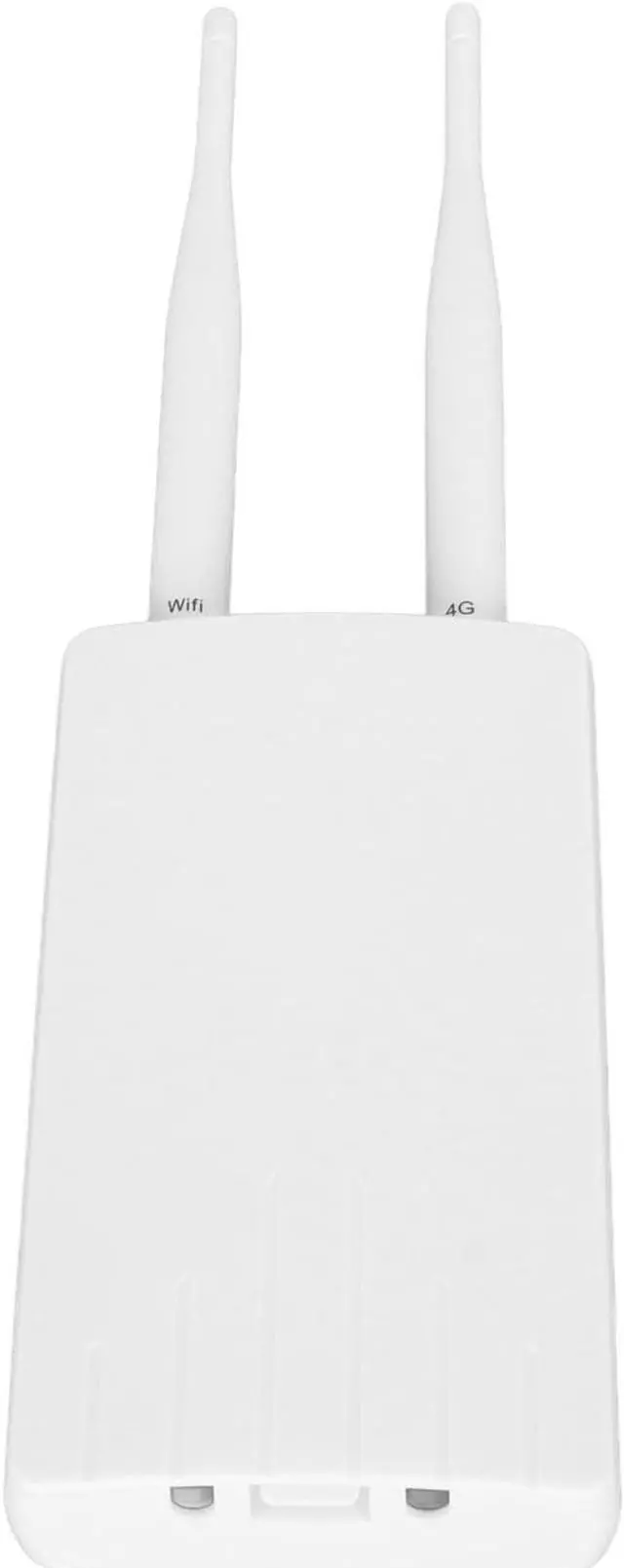 Alt view image 5 of 7 - Outdoor 4G LTE CPE WiFi Router, 150Mbps Professional 4G LTE Router White with 2pcs Detachable Antennas for Outdoor for Home (US Plug)