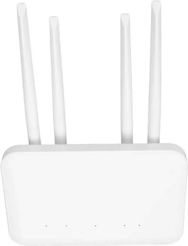 Alt view image 2 of 7 - Mobile WiFi Router, 100-240V 300Mbps 4G LTE WiFi Router Plug and Play 4 External Antennas for Europe Asia Africa for Factory (US Plug)