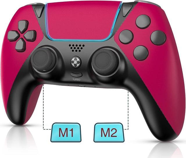 Wireless Controller for PS4 Controller, AUGEX Ymir Game Remote for  Playstation 4 Controller with Turbo, Steam Gamepad Work with Back Paddles,  Scuf