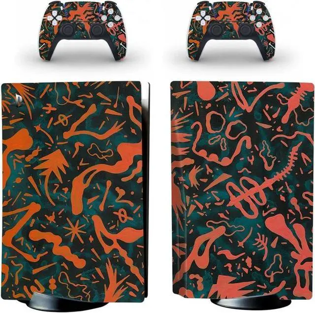 Main image of FXCON for PS5 Skin Disc Edition Anime Console and Controller Vinyl Cover Skins Wraps for PS5 Disc Version(9616) Bubble Free (Color : 4)