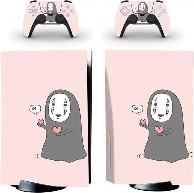 Main image of LEEWEE for PS5 Skin Disc Edition Anime Console and Controller Vinyl Cover Skins Wraps for PS5 Disc Version(1334) No Foaming