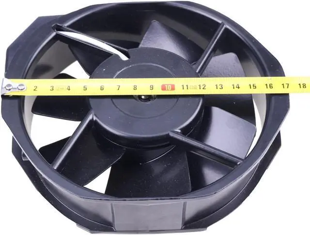 Alt view image 3 of 7 - WQSING W2E142-BB01-01 AC Axial Compact Fan Compatible with Ebmpapst 7056ES 230VAC 27/28W 172 * 150 * 38mm Axial Flow Cooling Fan