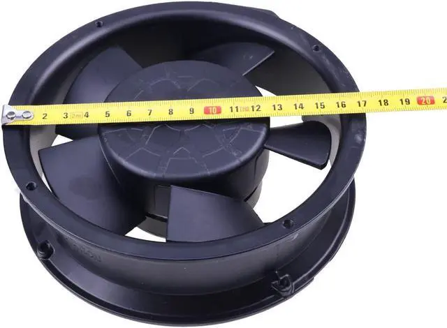 Alt view image 4 of 7 - WQSING W2E143-AB09-01 220V 24/30W 50/60Hz Axial Case Cooling Fan 172 * 51MM Compatible with Ebmpapst 6078ES
