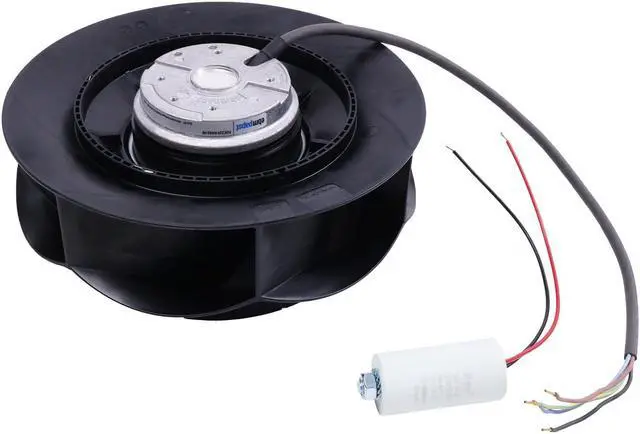Alt view image 2 of 6 - WQSING Centrifugal Fan Replace Ebmpapst R2E225-RA92-09 230V 210W 225 * 99mm Air Purifier Fan