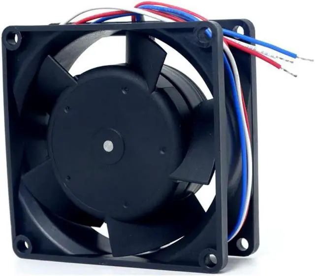 Alt view image 3 of 4 - 8312/12HL ebmpapst 12V 80mm Fan - 8032 0.33A 4W 2-Wire Cooling Fan