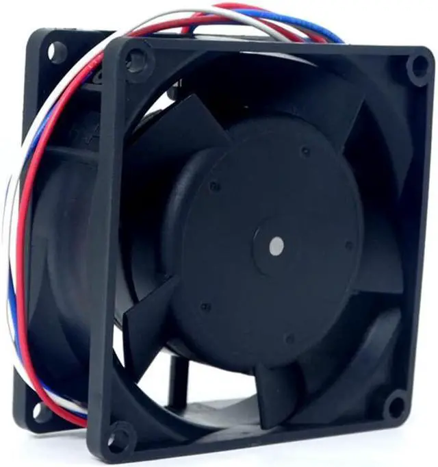 Alt view image 2 of 4 - 8312/12HL ebmpapst 12V 80mm Fan - 8032 0.33A 4W 2-Wire Cooling Fan
