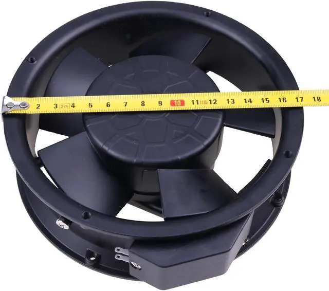 Alt view image 4 of 7 - WQSING W2E143-AB15-01 Metal Cooling Fan Compatible with Ebmpapst Axial Fan 115V 50/60Hz 26/33W 17251