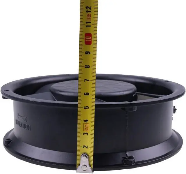 Alt view image 5 of 7 - WQSING W2E143-AB15-01 Metal Cooling Fan Compatible with Ebmpapst Axial Fan 115V 50/60Hz 26/33W 17251