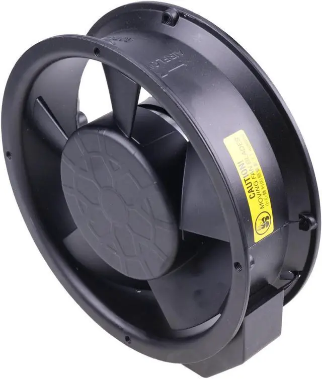 Alt view image 6 of 7 - WQSING W2E143-AB15-01 Metal Cooling Fan Compatible with Ebmpapst Axial Fan 115V 50/60Hz 26/33W 17251
