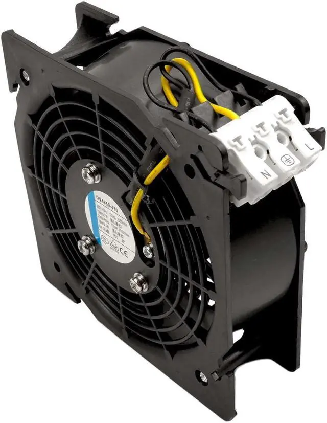 Alt view image 3 of 5 - Axial Cooling Fan 230VAC 120/110mA 120 * 120 * 38MM Replacement for Ebmpapst DV4650-470