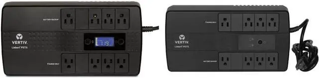 Main image of Vertiv Liebert PST5 660VA 400W UPS & PST5 UPS - 500VA/300W 120V, Standby Power, 8 Outlets, Network Protection, Battery Backup with Surge Protection