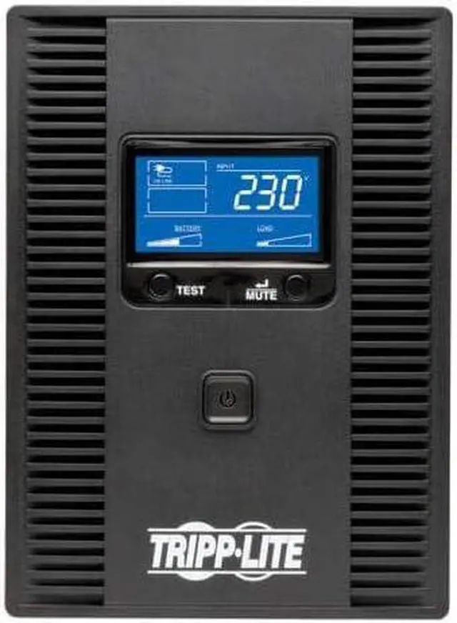 Alt view image 2 of 7 - Tripp Lite Smart UPS LCD 1500VA Tower Line-Interactive 230V, 900W, 8 C13 Outlets, 2-Year Warranty (SMX1500LCDT)