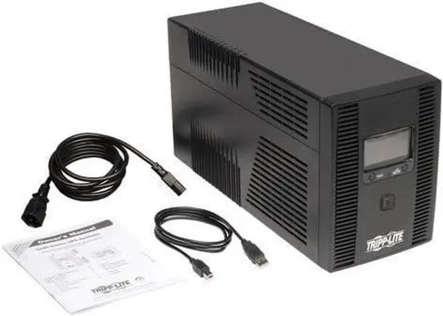 Alt view image 6 of 7 - Tripp Lite Smart UPS LCD 1500VA Tower Line-Interactive 230V, 900W, 8 C13 Outlets, 2-Year Warranty (SMX1500LCDT)