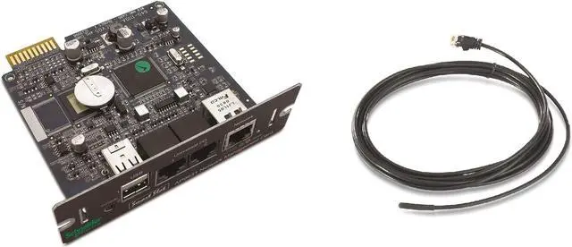 Alt view image 2 of 2 - APC by Schneider Electric AP9631 UPS Network Mgmnt Card