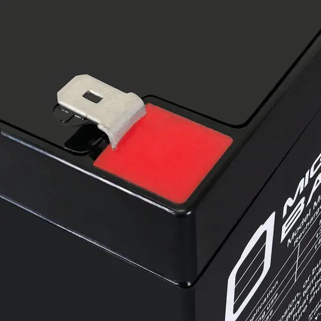 Alt view image 4 of 6 - Mighty Max Battery 12V 5Ah F2 SLA Replacement Battery for APC SmartUps 2U SMT3000RM2U - 9 Pack