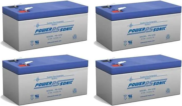 Main image of Power Sonic RBC35 Replacement Battery Cartridge for APC Back-UPS ES BE325-CN / BE325R - 4 Pack