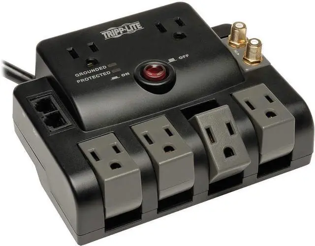 Main image of Tripp Lite Power It! TLP606RNET - surge suppressor (TLP606RNET) -