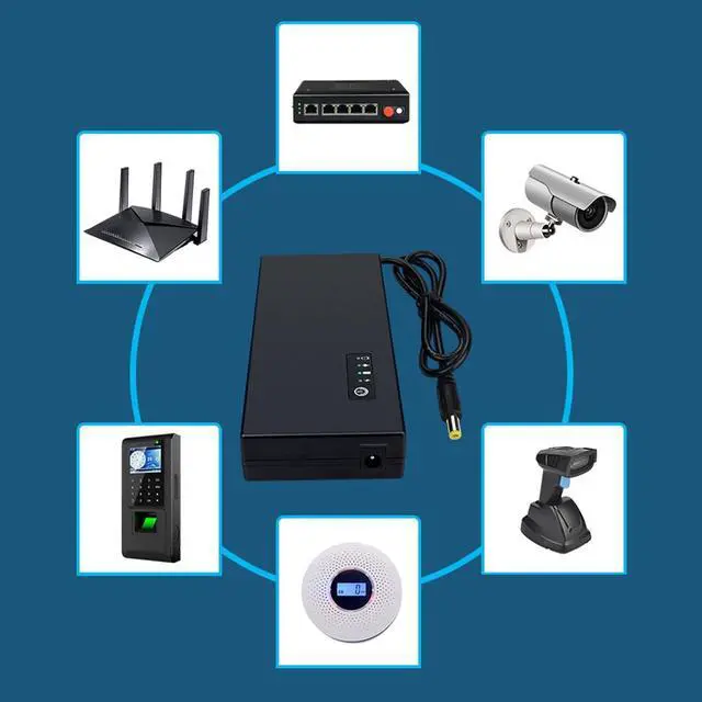 Alt view image 4 of 7 - 12V 3A UPS Portable DCDC Step Up Backup Power Supply Ensure Continuous Power For Electronics 12V UPS Power Supply