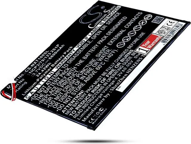 Main image of Estry Replacement Battery for NEXTBOOK Nextbook 10", NXW10QC32G Part NO 1ICP3/79/123 2S1P