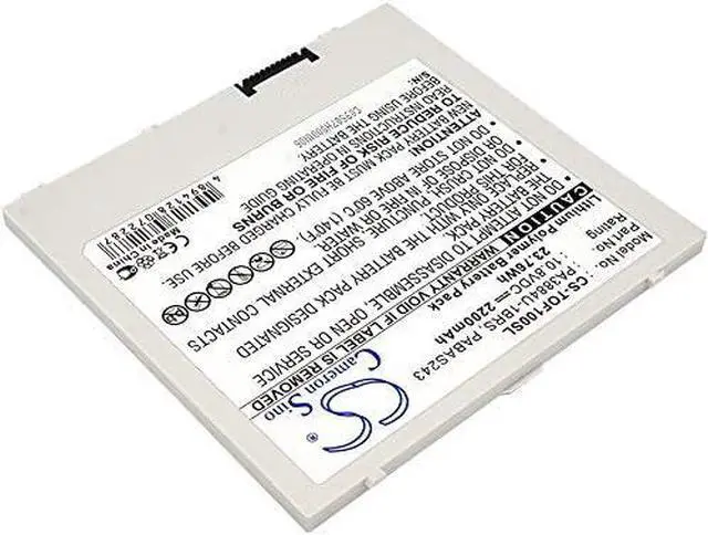 Alt view image 2 of 3 - Estry 2200mAh Battery Replacement for Thrive AT105-T016 AT100 AT100-002 AT100-001 AT105-T1016G WT310/C Follo 100 AT100-100 10 Thrive AT100 WT310 PA3884U PA3884U-1BRS PABA243 PABAS243