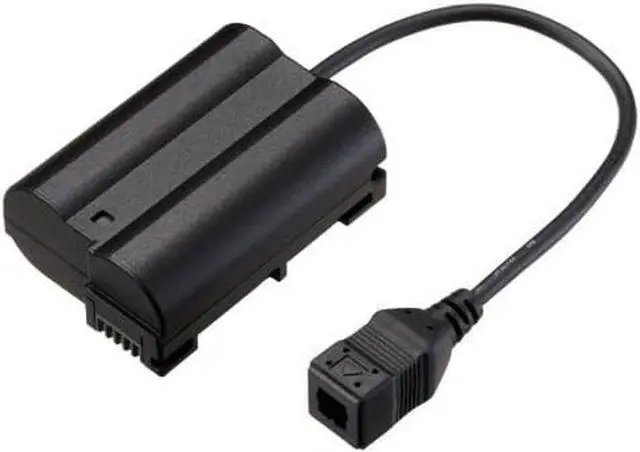 Alt view image 3 of 7 - HQRP AC Power Adapter Kit Compatible with Nikon Z5 Z6 Z7 Z6II Z7II D500 D600 D610 D750 D780 D800 D800E D810 D850 D7000 D7100 D7200 1 V1, D7500 Digital Camera, EP-5B, EN-EL15