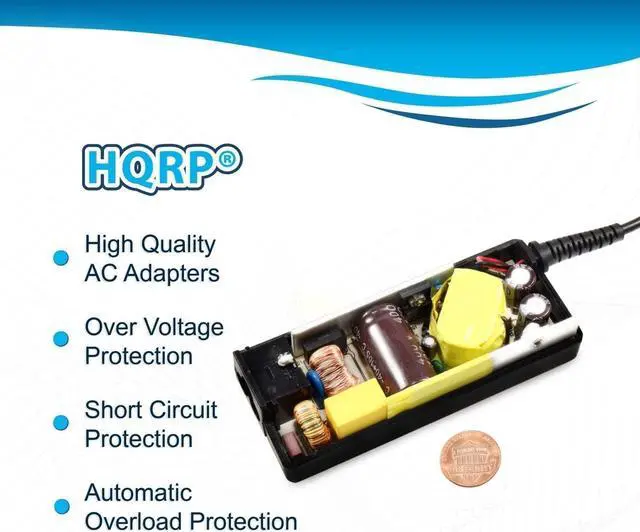 Alt view image 5 of 7 - HQRP AC Adapter/Power Supply Compatible with Nikon WT-4 / WT4 Wireless Transmitter with USA Cord & Euro Plug Adapter