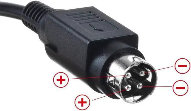 Alt view image 5 of 5 - SLLEA 4-Pin AC/DC Adapter for Auria EQ276W 27" WQHD KoreaIPS LED Monitor 2560x1440 Ac Adapter Charger