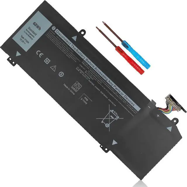 Main image of Emanjor 60Wh 1F22N 15.2V Laptop Battery for Dell Alienware M15 R1, Alienware M17 R1, G5 15 5590, G7 7590 7790, P79F P37E P79F001 P37E001 Series JJPFK 0JJPFK HYWXJ 0HYWXJ 01F22N 08622M 06YV0V 4-Cell