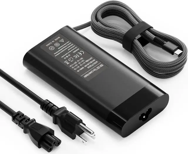 Main image of 90W USB C Laptop Charger for HP Spectre x360 HP 904144-850 904082-003 adp-90fe 2ln85aa HP 90w USB-c Power Adapter Type C AC Adapter Power Supply Cord