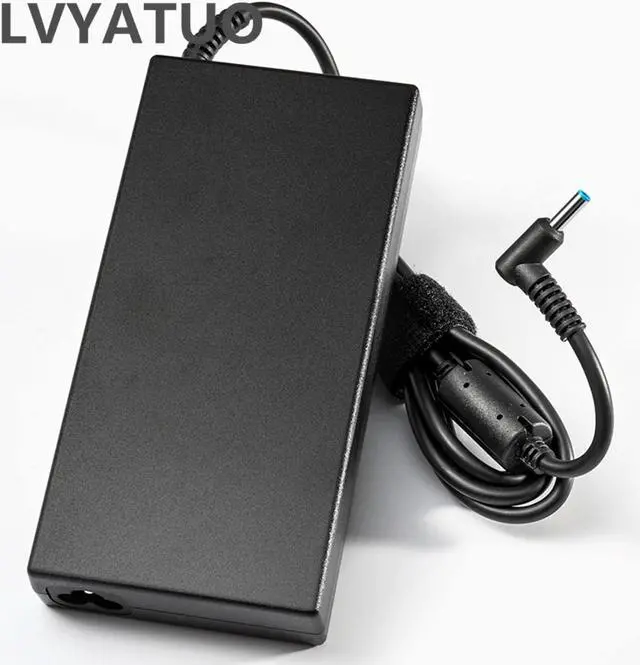 Alt view image 3 of 7 - AC Charger for HP 120W Power Adapter, HP Laptop Charger for HP USB-C Dock G5 USB-C/A Universal Dock G2 5TW13AA Envy 15 17 Series Omen 15-5000 5100 5200 710415-001 L41856-001 HP 120W AC Adapter