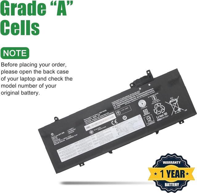 Alt view image 4 of 6 - JIAZIJIA 01AV479 L17M3P71 SB10K97621 Laptop Battery Replacement for Lenovo ThinkPad T480s Series Notebook 01AV478 L17L3P71 SB10K97620 01AV480 L17M3P72 SB10K97622 11.52V 57Wh 4950mAh
