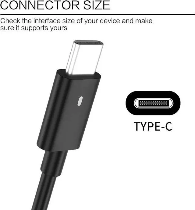 Alt view image 2 of 6 - 130W USB C Laptop Charger for Dell XPS 15 17 Charger 2in1 9575 9510 9700 Dell Latitude 5410 5411 5420 5520 7210 7310 7410 9410 9510 Precision 5530 3541 3550 3551 3560 5550 5750 AC Adapter Power Cord