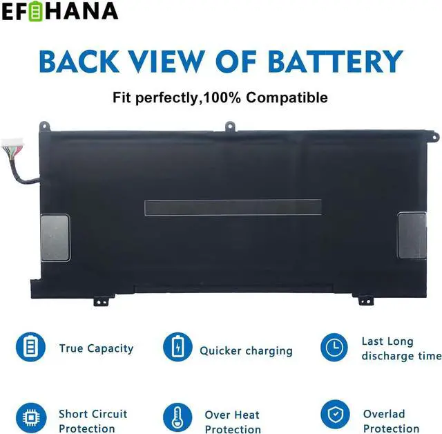 Alt view image 5 of 5 - EFOHANA SY03XL Laptop Battery Replacement for HP Chromebook x360 14 G1 14-DA0011DX 14-DA0021NR Series Notebook HSTNN-DB8X L29913-221 L29959-005 SY03060XL L29913-2C1 L29959-002 11.55V 60.9Wh 5275mAh