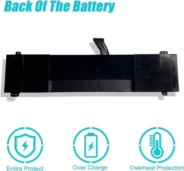 Alt view image 4 of 7 - GKIDT-03-17-3S2P-0 Laptop Battery Compatible with Adata XPG Xenia 15, Schenker XMG Fusion 15 XFU15L19 Series GKIDT-00-13-3S2P-0 3ICP6/62/69-2 3ICP6/63/69-2 B908NI0-191100105 11.4V 93.48Wh 6Cell