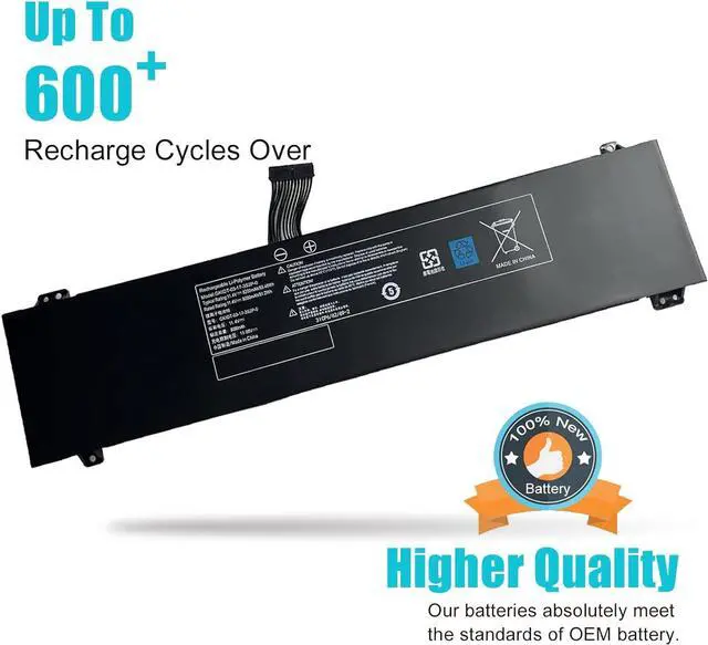 Alt view image 3 of 7 - GKIDT-03-17-3S2P-0 Laptop Battery Compatible with Adata XPG Xenia 15, Schenker XMG Fusion 15 XFU15L19 Series GKIDT-00-13-3S2P-0 3ICP6/62/69-2 3ICP6/63/69-2 B908NI0-191100105 11.4V 93.48Wh 6Cell