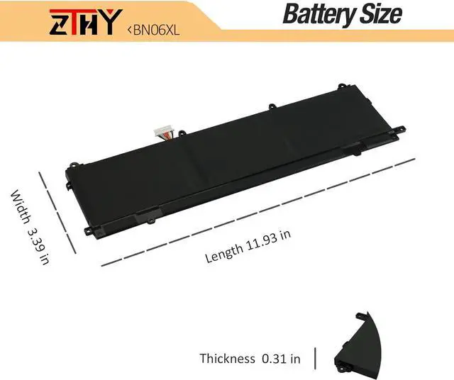 Alt view image 4 of 4 - New BN06XL L68299-005 Laptop Battery Replacement for HP Spectre X360 15-EB 15T-EB000 15t-eb100 15-EB0XXX 15-eb0043dx 15-eb1043dx 15-EB0053TX 15-EB0005NI 15-eb0065nr 15-EB0083NR BN06072XL L68235-1C1