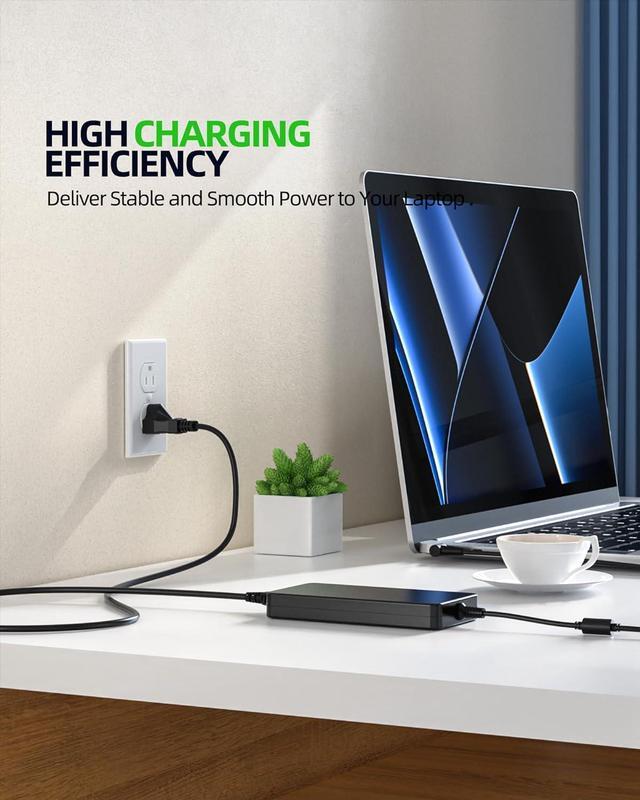 Alt view image 7 of 7 - 200W AC Adapter Charger Fit for HP ZBook Studio Power Fury G7 G8 16 inch G9 G10 Laptop Power Cord Supply 19.5V 10.3A