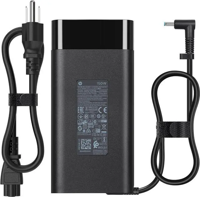 Main image of NeNew 150W 19.5V 7.7A 4.5mm Blue Tip AC Adapter for HP ZBook 15u G3 G4 HP ZBook 15 G3 G4 HP ZBook Studio G3 G4, Compatible P/N: L48757-001, TPN-CA11, 917649-850, PA-1151-08HF Laptop Power Supply