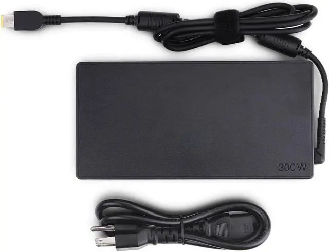 Alt view image 3 of 7 - Slim 300W 20V 15A AC Charger Fit for Lenovo ThinkPad R9000P R9000K Y9000K Y9000X R7000P 9000P 9000K ADL300SDC3A SA10R16956 5A10W86289 Laptop Power Supply Adapter Cord (AD240)