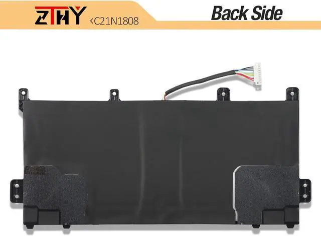 Alt view image 6 of 7 - ZTHY 38Wh C21N1808 Laptop Battery Replacement for Asus Chromebook C423 C523 C423NA C523NA C423NA-EB C423NA-BZ C523NA-A2 C423NA-RH91T-CB C523NA-DH02 C523NA-EJ0052 C423NA-BV0078 C523NA-A20105 7.7V